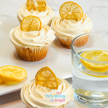 Lemon Divine Eggless Cupcakes: A Blissful Treat for Your Taste Buds - Box of 4