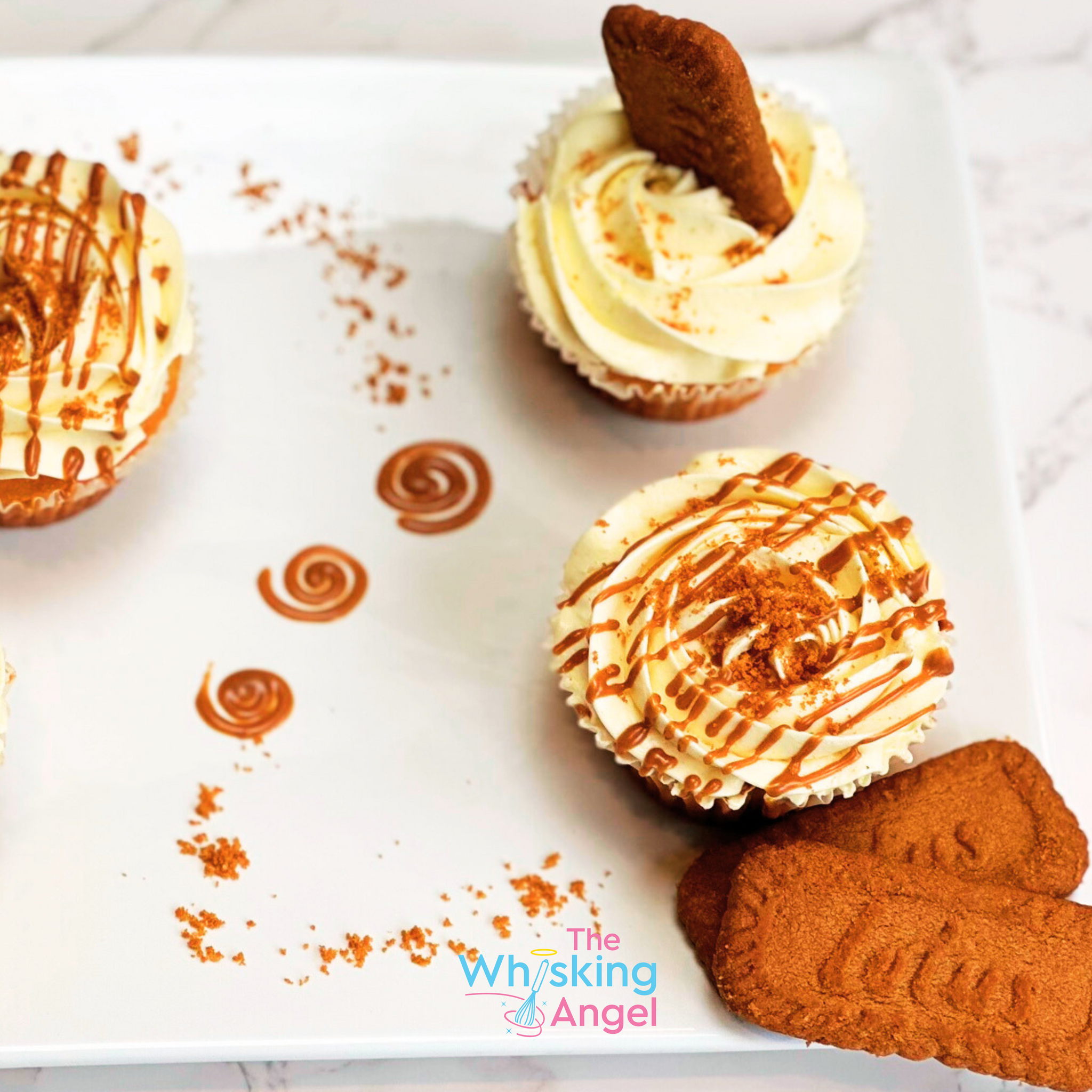 Biscoff Divine Eggless Cupcakes: A Blissful Treat for Your Taste Buds