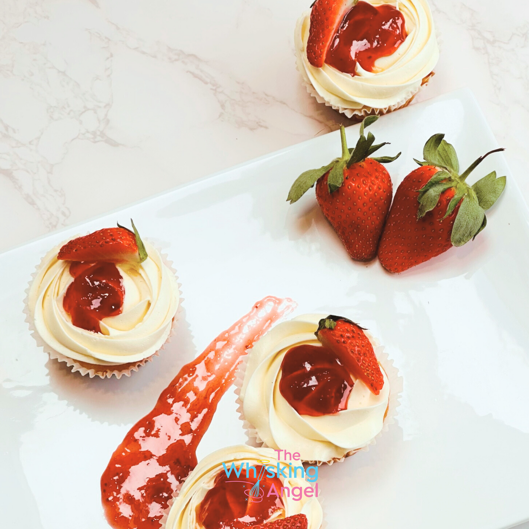 Vanilla & Jam Divine Eggless Cupcakes: A Blissful Treat for Your Taste Buds
