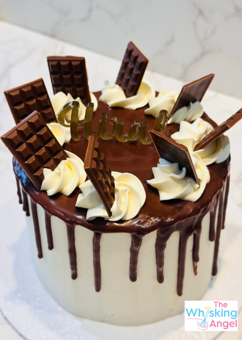 Order Kitkat Crunch Chocolate Bliss Cake Online, Price Rs.649 | FlowerAura